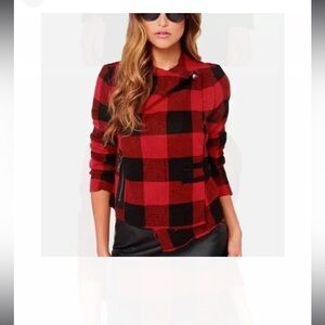 BB Dakota Buffalo Lightweight Plaid Jacket